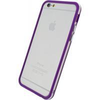 Xccess Bumper Case Apple iPhone 6/6S Transparent/Purple - 