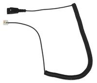 Jabra QD-RJ45 only in connection with BIZ 2400 balanced on OpenStage (curl)