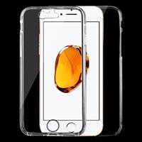 For iPhone 8 & 7 0.75mm Double-sided Ultra-thin Transparent TPU Protective Case(Transparent)