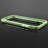 Apple Transparent Plastic + TPU Bumper Frame Case for iPhone 6 Plus & 6S Plus(Green)