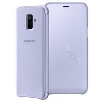 Galaxy A6 (2018) Wallet Cover - Paars