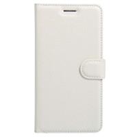 Huawei Honor 8 Textured Wallet Case - Wit