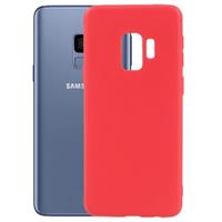 Samsung Galaxy S9 Flexibel Siliconen Hoesje - Rood