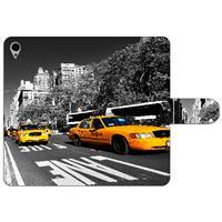 B2Ctelecom Sony Xperia Z3 Uniek Hoesje met Opbergvakjes New York Taxi