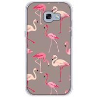 B2Ctelecom Samsung Galaxy A5 2017 Uniek TPU Hoesje Flamingo's
