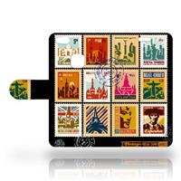 B2Ctelecom Uniek Design Hoesje Postzegels Huawei P10 Lite