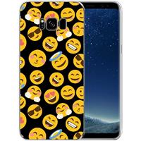 B2Ctelecom Samsung Galaxy S8 Plus Uniek TPU Hoesje Emoji's