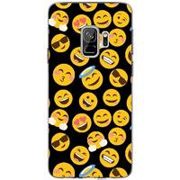 B2Ctelecom Uniek TPU Hoesje Emoji's Samsung Galaxy S9