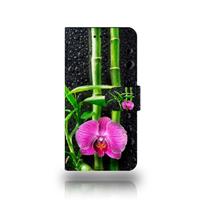 B2Ctelecom Samsung Galaxy A6 Plus 2018 Design Hoesje Orchidee