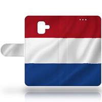 B2Ctelecom Samsung Galaxy A6 2018 Uniek Hoesje Nederlandse Vlag
