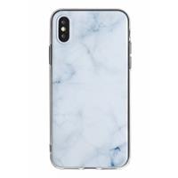 Lunso backcover hoes - iPhone X / XS - Marble Cleo
