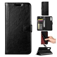Samsung Galaxy A7 (2018) Wallet Case met Standaard Functie - Zwart