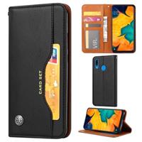 Card Set Serie Samsung Galaxy A20e Wallet Case - Zwart