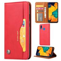 Card Set Serie Samsung Galaxy A20e Wallet Case - Rood