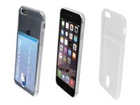 Apple Iphone 6 Wallet Smart TPU Case transparant 