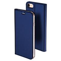 Dux Ducis Skin Pro iPhone 7/8/SE (2020) Flip Cover - Donkerblauw
