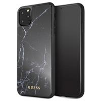 Guess Marble Collection iPhone 11 Pro Max Hybrid Case - Zwart