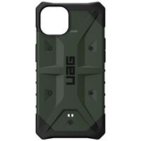 Urban Armor Gear UAG - Pathfinder backcover hoes - iPhone 13 - Groen + Lunso Tempered Glass