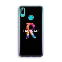 CaseCompany Abstract Spectrum: Huawei P Smart (2019) Transparant Hoesje
