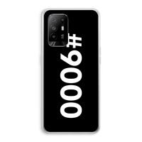 CaseCompany 9000: Oppo A94 5G Transparant Hoesje