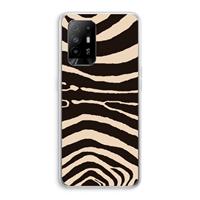 CaseCompany Arizona Zebra: Oppo A94 5G Transparant Hoesje