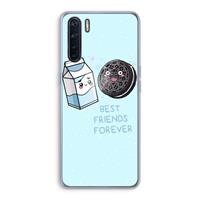 CaseCompany Best Friend Forever: Oppo A91 Transparant Hoesje