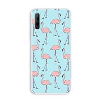 CaseCompany Anything Flamingoes: Huawei P Smart Pro Transparant Hoesje