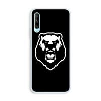 CaseCompany Angry Bear (black): Huawei P Smart Pro Transparant Hoesje