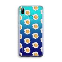 CaseCompany Bacon to my eggs #1: Huawei P Smart (2019) Transparant Hoesje