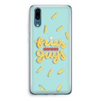 CaseCompany Always fries: Huawei P20 Transparant Hoesje