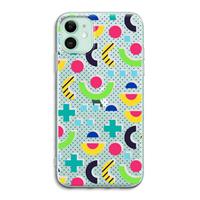 CaseCompany 8-bit N°1: iPhone 11 Transparant Hoesje