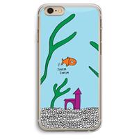 CaseCompany Aquarium: iPhone 6 Plus / 6S Plus Transparant Hoesje