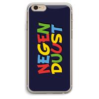 CaseCompany 90's One: iPhone 6 Plus / 6S Plus Transparant Hoesje