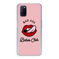 CaseCompany Badass Babes Club: Oppo A92 Transparant Hoesje