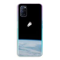 CaseCompany Alone in Space: Oppo A92 Transparant Hoesje