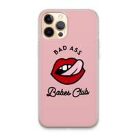 CaseCompany Badass Babes Club: iPhone 13 Pro Max Transparant Hoesje