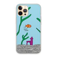 CaseCompany Aquarium: iPhone 13 Pro Max Transparant Hoesje