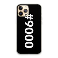 CaseCompany 9000: iPhone 13 Pro Max Transparant Hoesje