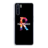 CaseCompany Abstract Spectrum: Oppo A91 Transparant Hoesje