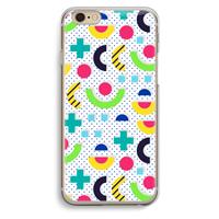 CaseCompany 8-bit N°1: iPhone 6 / 6S Transparant Hoesje