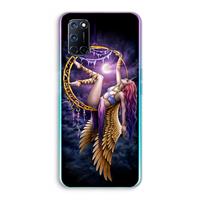 CaseCompany Aerial Angel: Oppo A92 Transparant Hoesje