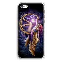 CaseCompany Aerial Angel: iPhone 5 / 5S / SE Transparant Hoesje