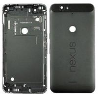 Huawei Nexus 6P Achterkant Cover - Zwart