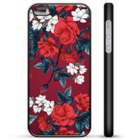 iPhone 5/5S/SE Beschermende Cover - Vintage Bloemen