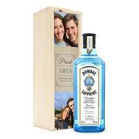 YourSurprise Gin in bedrukte kist - Bombay Sapphire