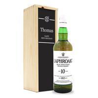 YourSurprise Whisky in bedrukte kist - Laphroaig 10 Years