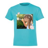 T-shirt - Kids - Lichtblauw - 10 jaar