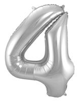 Folieballon 4 jaar voor lucht of helium MEGA