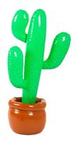 Opblaasbare cactus in pot