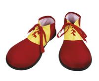 Rode clown schoenen voor volwassenen
